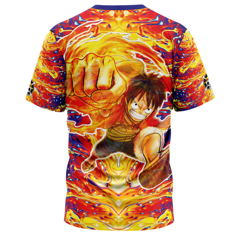 One Piece Trippy Luffy T-Shirt - Image 2
