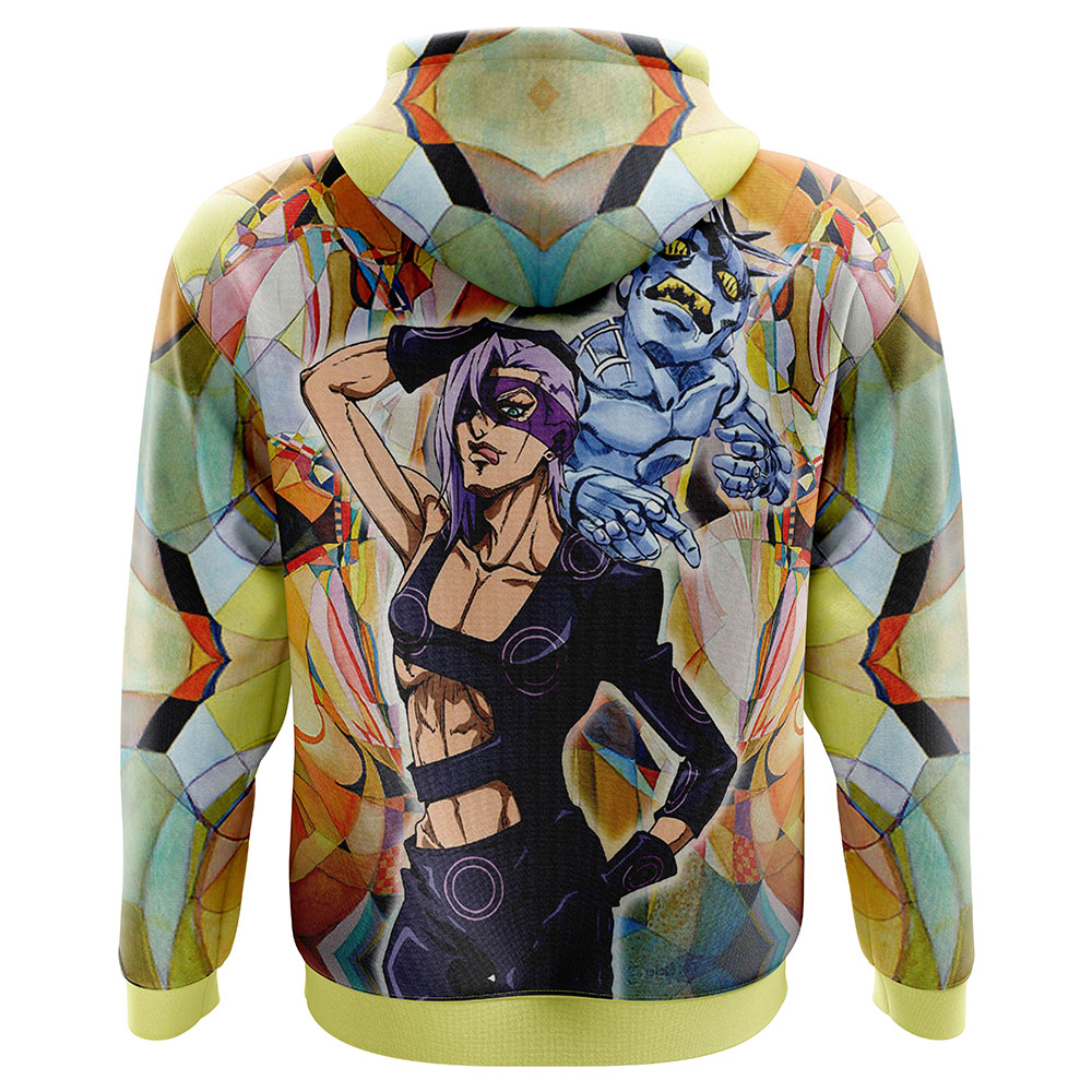 Trippy Melone Babyhead Jojo’s Bizarre Adventure Hoodie - Image 3