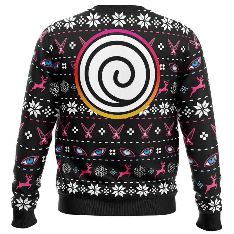 Uzumaki Clan Christmas Boruto Christmas Sweater - Image 4