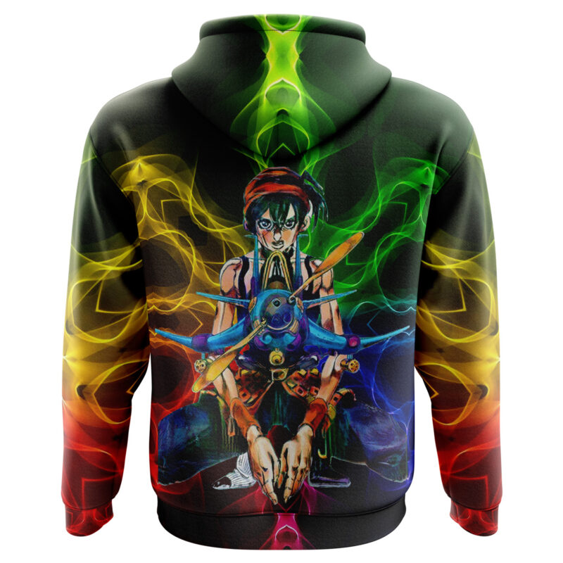 Trippy Narancia Lil Bomber Jojo’s Bizarre Adventure Hoodie