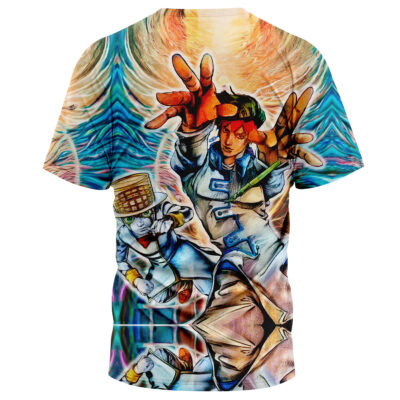 Trippy Rohan Kishibe Heaven's Door Jojo’s Bizarre Adventure T-Shirt