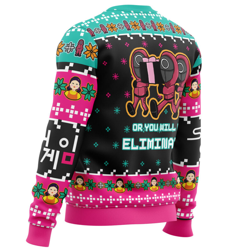 Choose One This Christmas Squid Game Christmas Sweater - Image 3