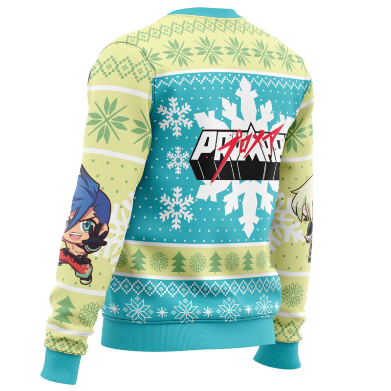 Christmas Snowflakes Promare Christmas Sweater - Image 3