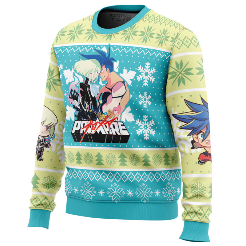 Christmas Snowflakes Promare Christmas Sweater - Image 2