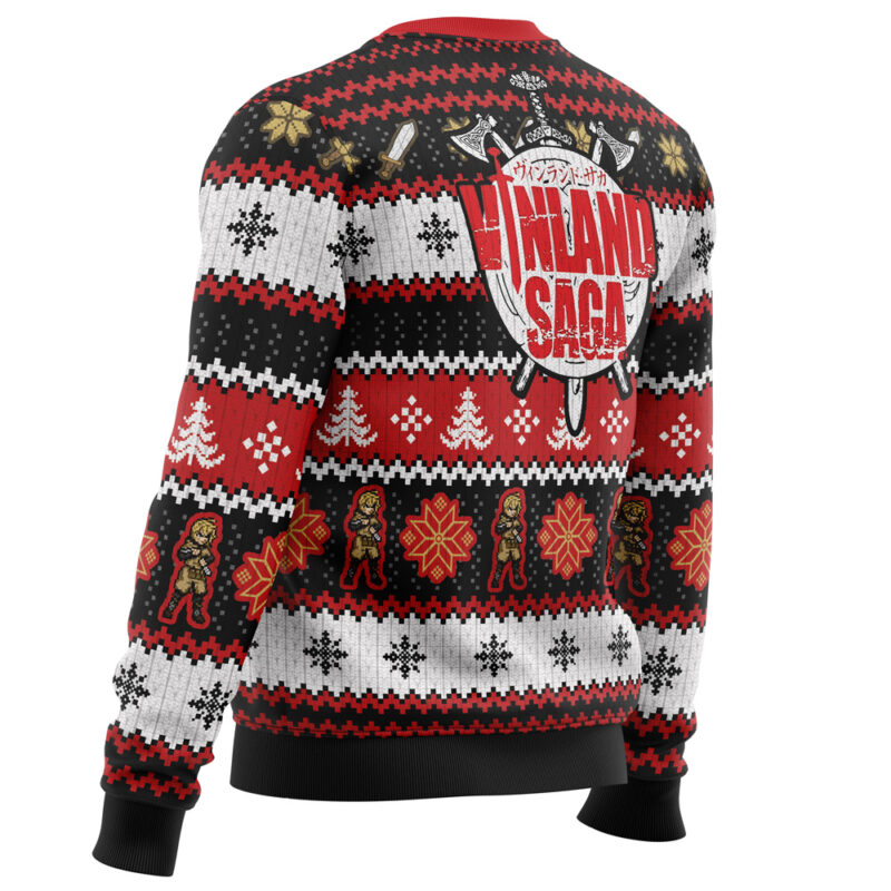 See You in Valhalla Vinland Saga Christmas Sweater - Image 3