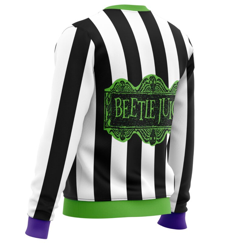 Beetle Juice Ugly Christmas Sweater - Image 4