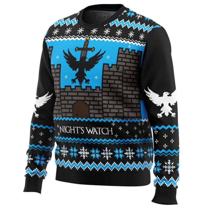 Game of Thrones Night's Watch Ugly Christmas Sweater - Image 2