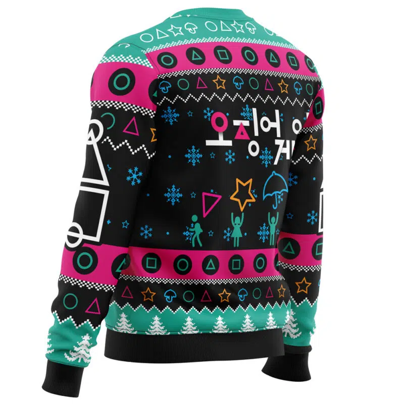 The Game is On Squid Game Christmas Sweater - Image 3