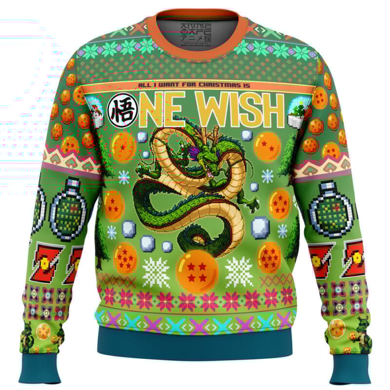 Shenron Dragon Ball Z Ugly Christmas Sweater