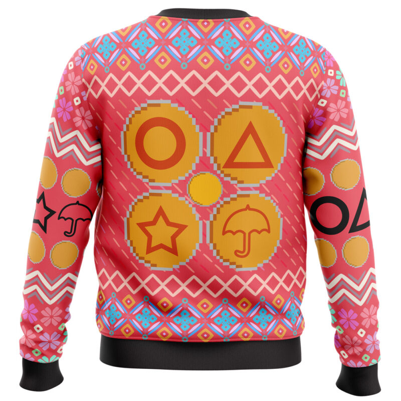 Squid Game Squidmas Ugly Christmas Sweater - Image 4