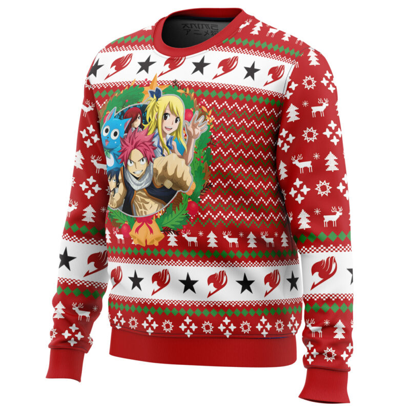 A Christmas Tail Fairy Tail Ugly Christmas Sweater - Image 2