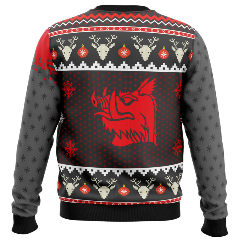 Merry Xmas and Happy Ni Year Monty Python Ugly Christmas Sweater - Image 4