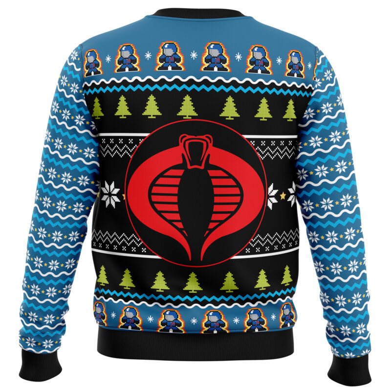 Cobra Commander Christmas Ugly Christmas Sweater - Image 4