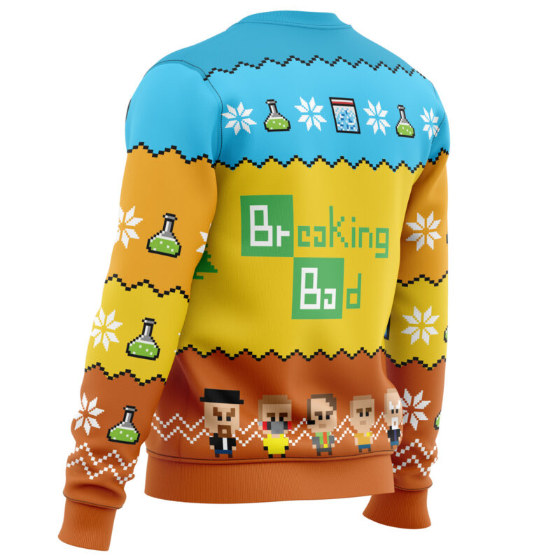 Methy Christmas Breaking Bad Ugly Christmas Sweater - Image 3