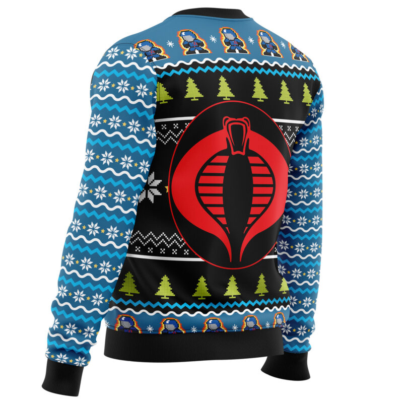 Cobra Commander Christmas Ugly Christmas Sweater - Image 3