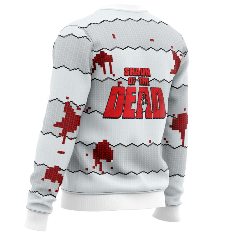 Shaun of the Dead Ugly Christmas Sweater - Image 3