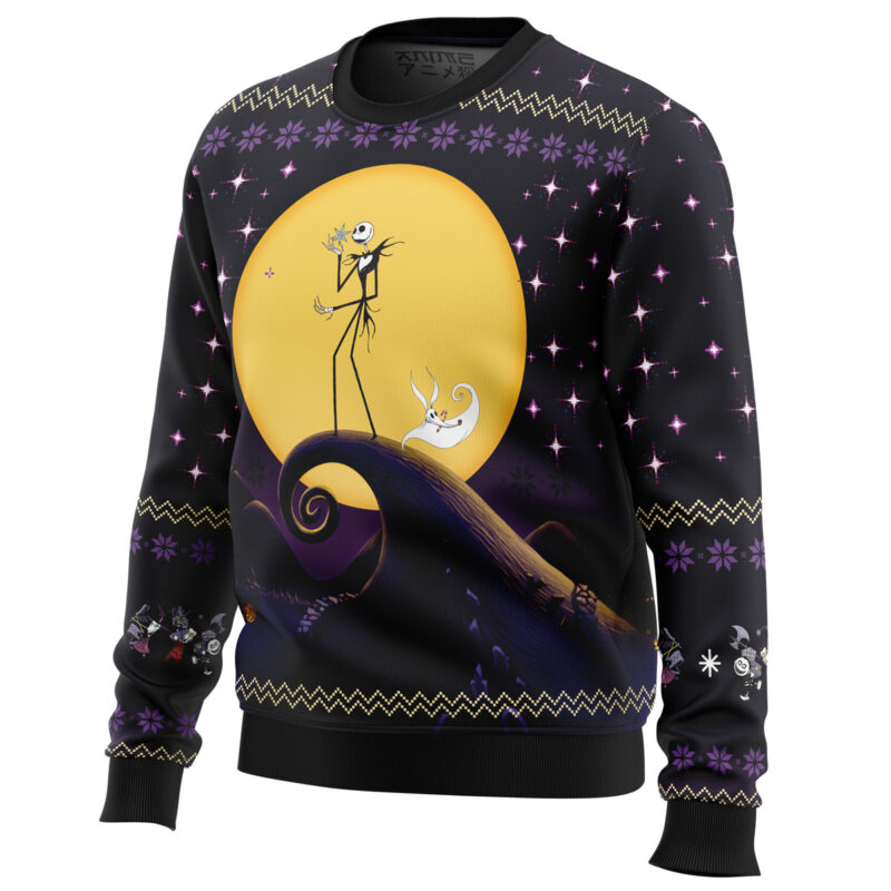 The Nightmare Before Christmas Ugly Christmas Sweater - Image 2