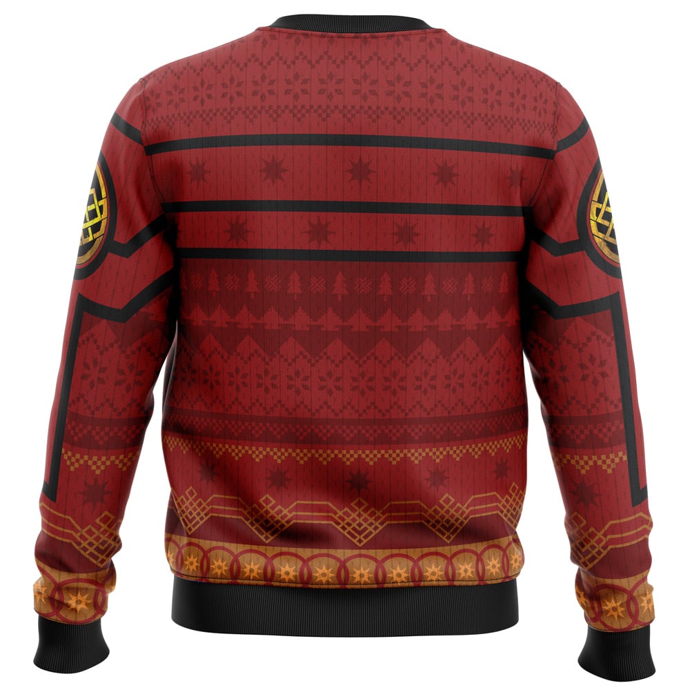 Ten Golden Rings Shang-Chi Marvel Ugly Christmas Sweater - Image 4