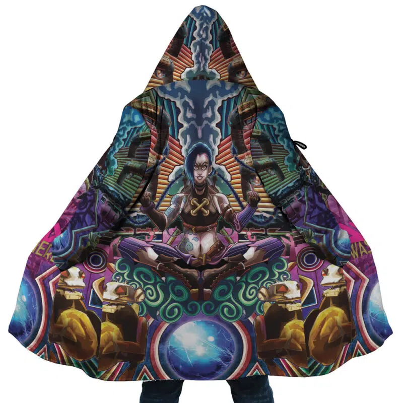 Jinx Arcane League of Legends Dream Cloak Coat