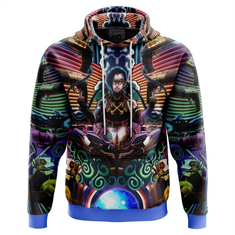 Jinx Arcane League of Legends Hoodie