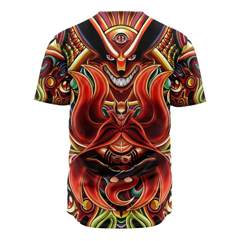 Trippy Shippuden Baryon Mode Boruto Baseball Jersey Without Piping - Image 3