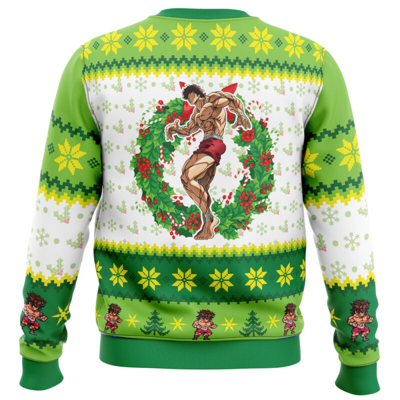Christmas Season Baki Ugly Christmas Sweater - Image 4