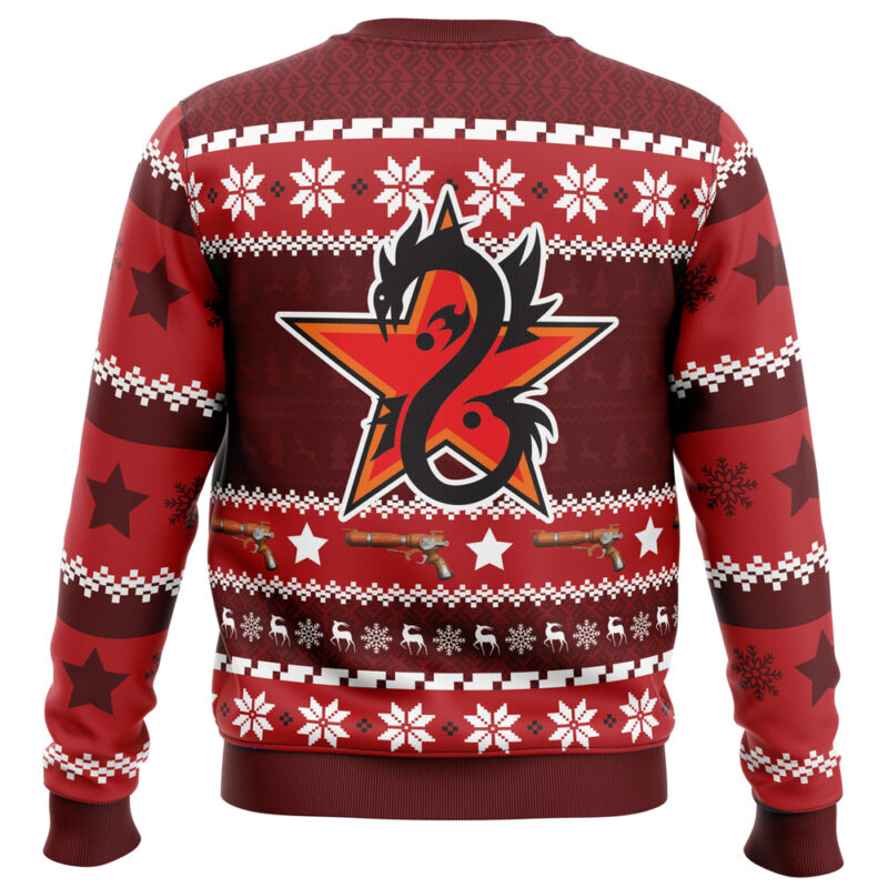 Christmas Time Outlaw Star Ugly Christmas Sweater - Image 4