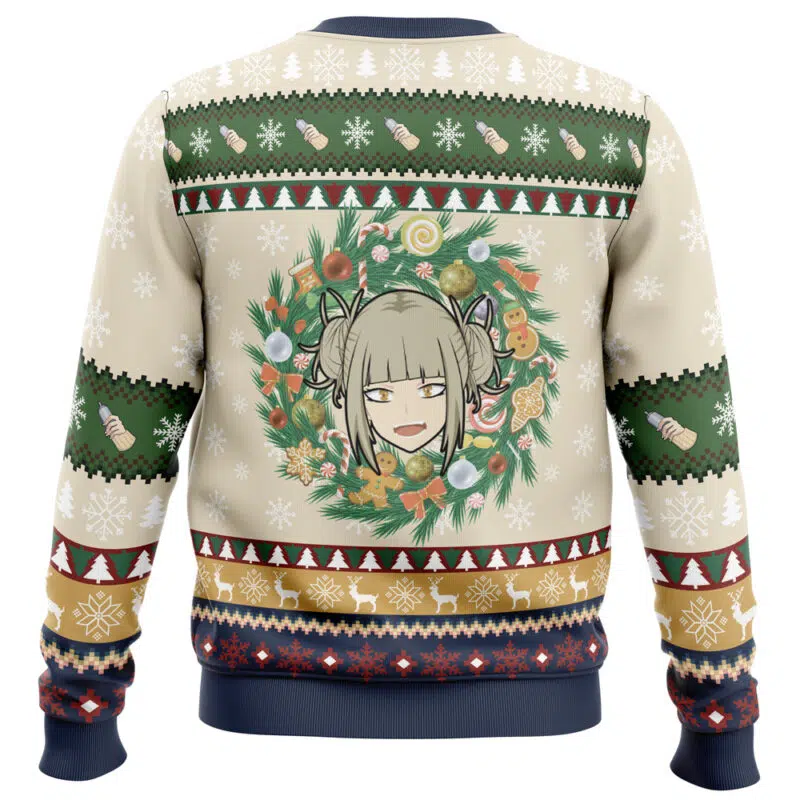 Himiko Tora Christmas My Hero Academia Ugly Christmas Sweater - Image 4