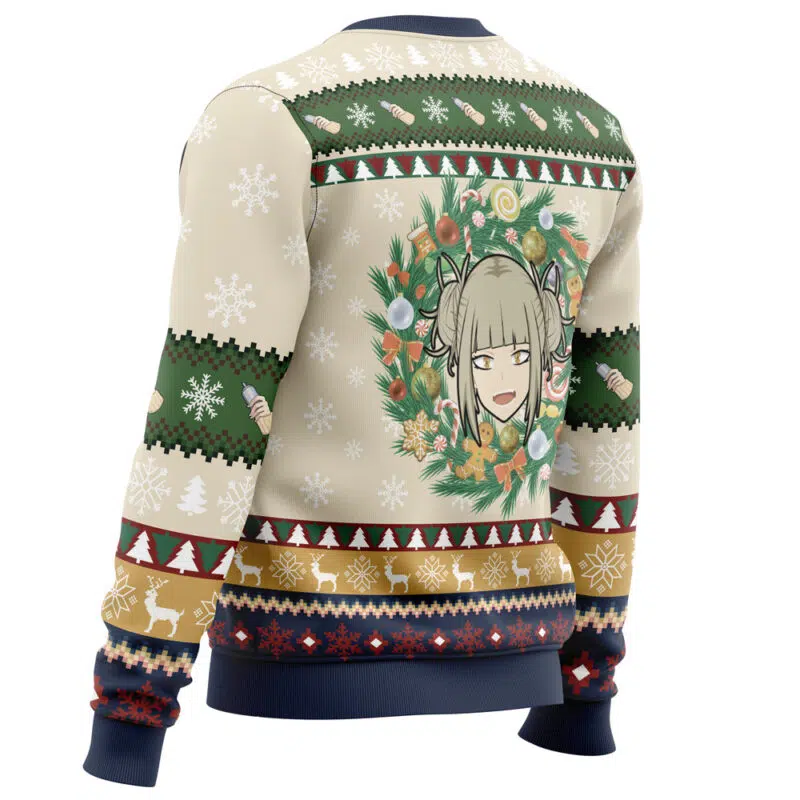 Himiko Tora Christmas My Hero Academia Ugly Christmas Sweater - Image 3