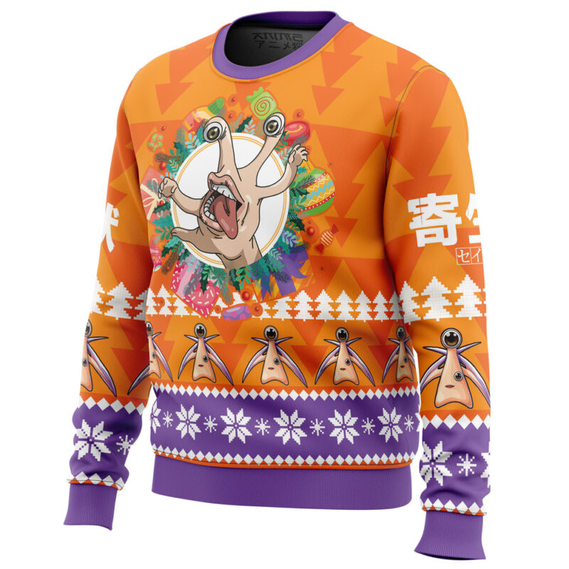 Jolly Parasitic Beasts  Ugly Christmas Sweater - Image 2