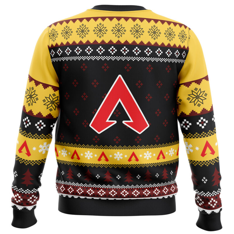 Predator Rank Apex Legends Ugly Christmas Sweater - Image 4