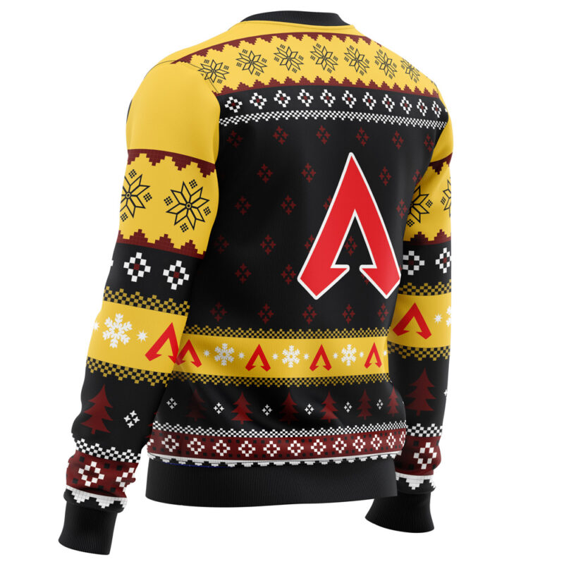 Predator Rank Apex Legends Ugly Christmas Sweater - Image 3