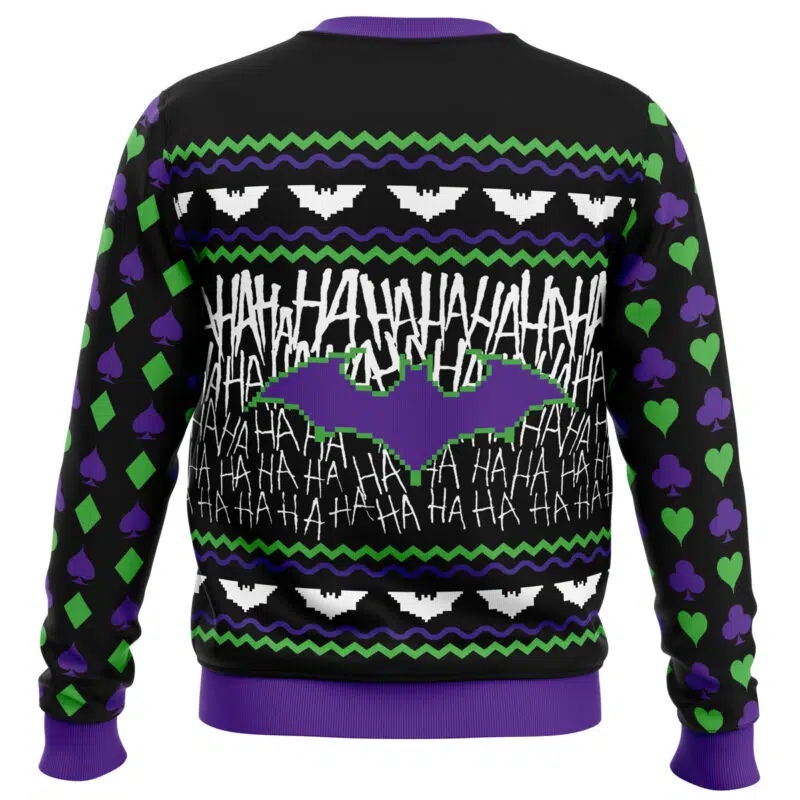 The Joker Ugly Christmas Sweater - Image 4