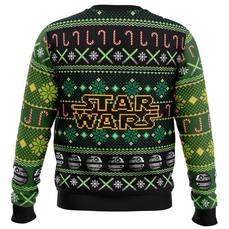 Season It Is Jolly To Be Yoda Ugly Christmas Sweater - Image 4
