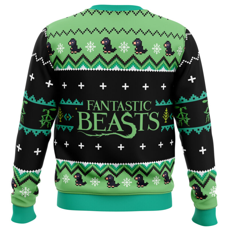 Bowtruckle Fantastic Beasts Ugly Christmas Sweater - Image 4