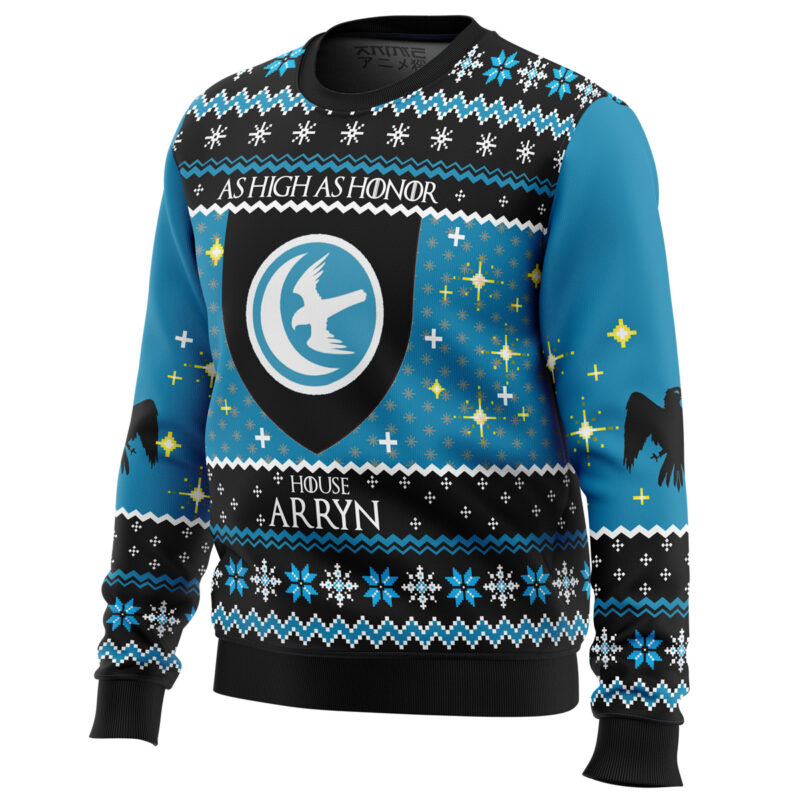 Game of Thrones House Arryn Ugly Christmas Sweater - Image 2