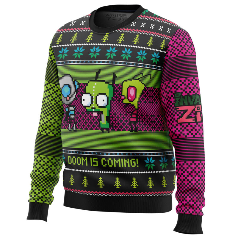 Invader ZiM Ugly Christmas Sweater - Image 2
