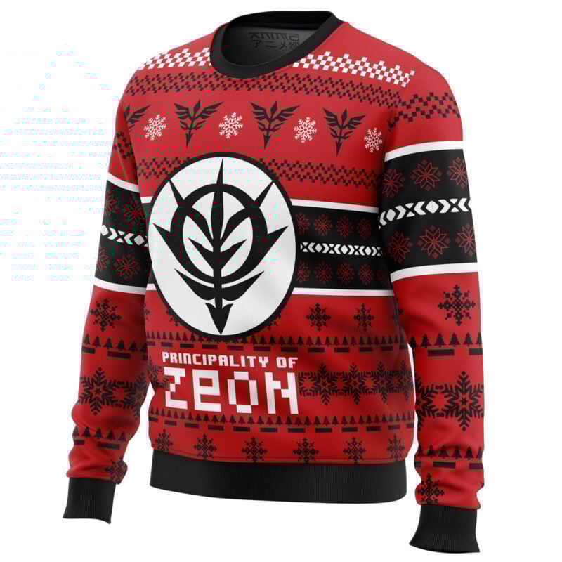 Zeon The Gundam Ugly Christmas Sweater - Image 2