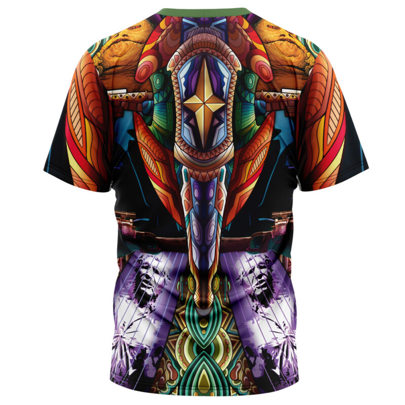 Trippy Boba Fett Star Wars T-Shirt - Image 2