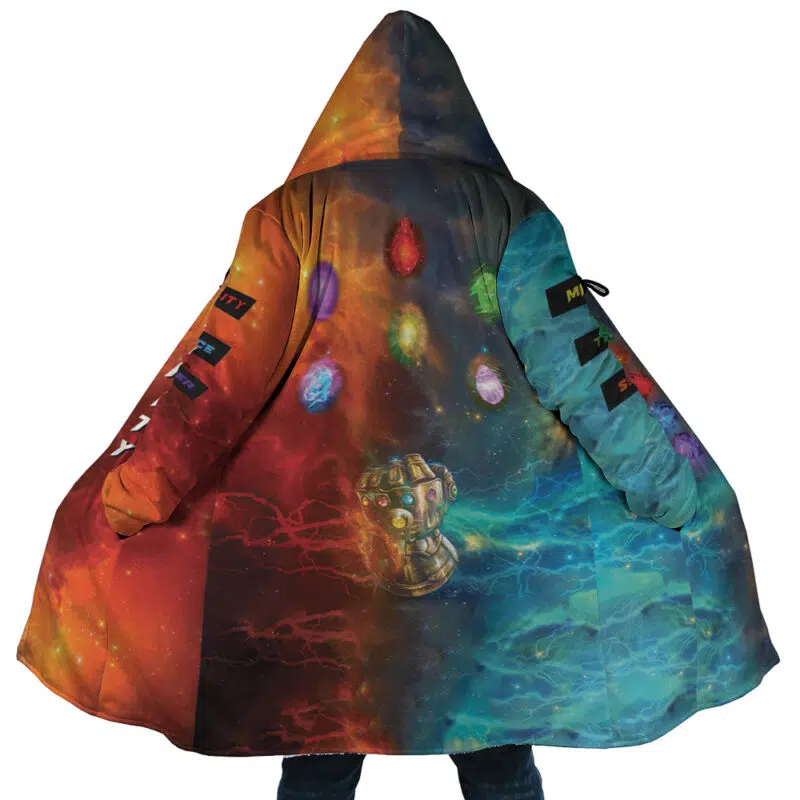 Trippy Cosmic Infinity Stones Marvel Dream Cloak Coat