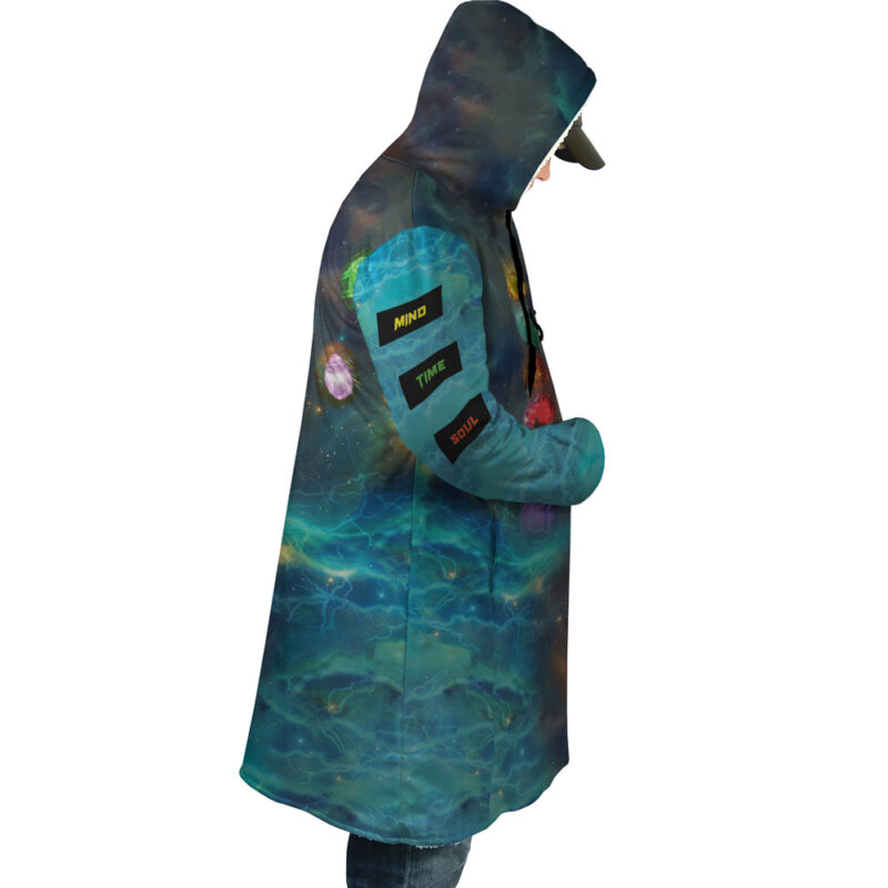 Trippy Cosmic Infinity Stones Marvel Dream Cloak Coat - Image 3