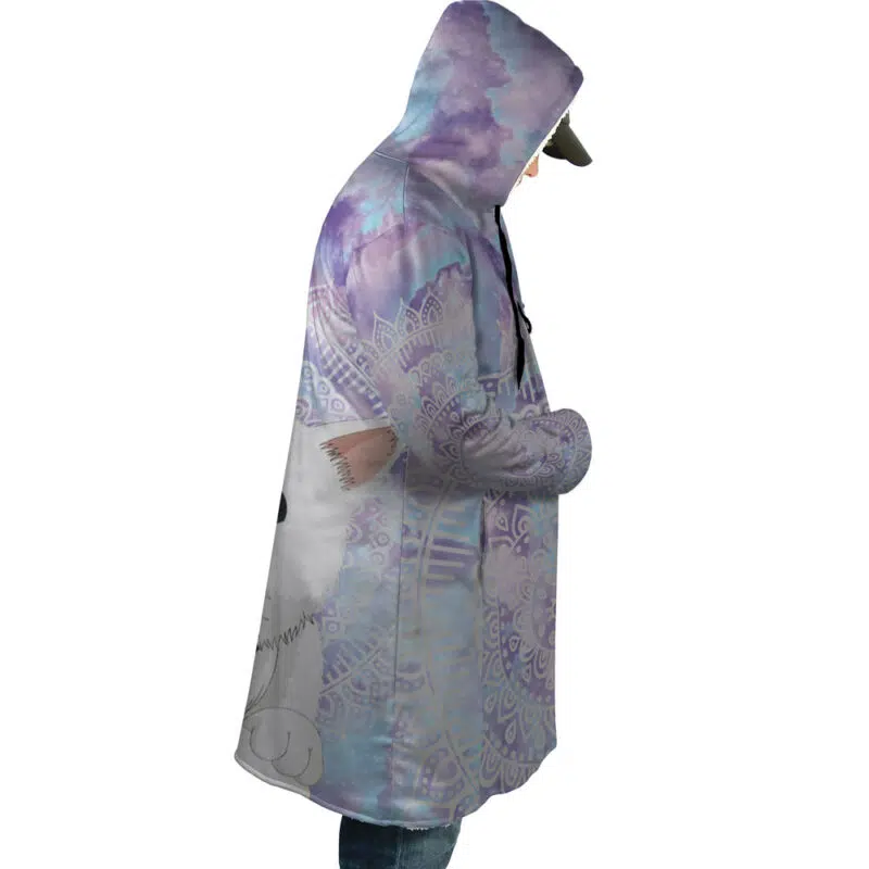 Trippy Gintoki and Sadaharu Gintama Dream Cloak Coat - Image 3