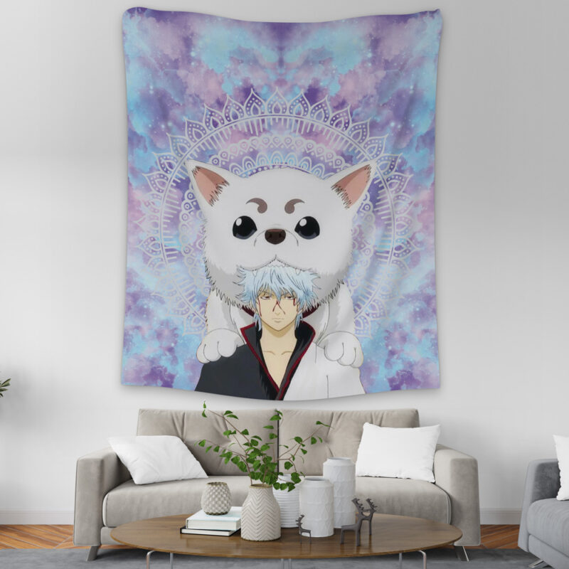 Gintoki and Sadaharu Gintama Tapestry - Image 2