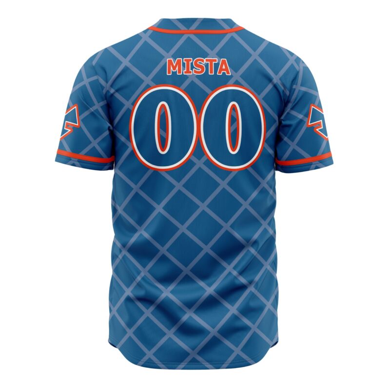 Guido Mista Six Bullets Jojo’s Bizarre Adventure Baseball Jersey - Image 2