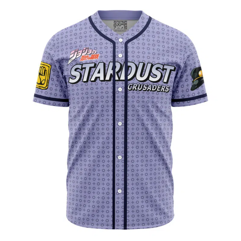 Lucid Stardust Crusaders Jojo’s Bizarre Adventure Baseball Jersey