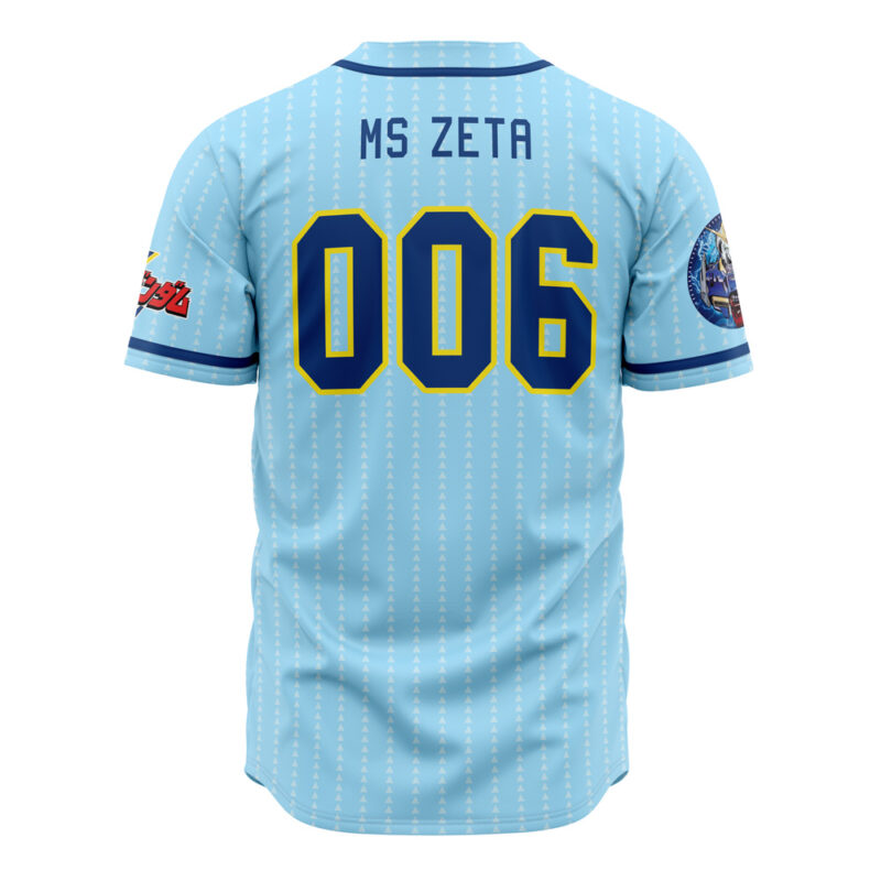 Trippy Abstract Gundam Baseball Jersey - Image 2