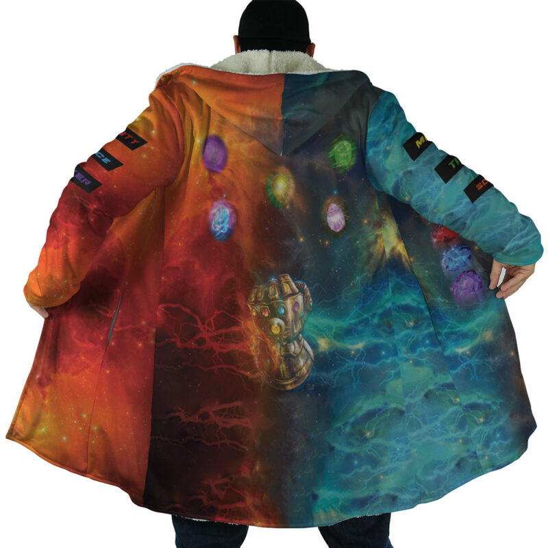 Trippy Cosmic Infinity Stones Marvel Dream Cloak Coat - Image 6