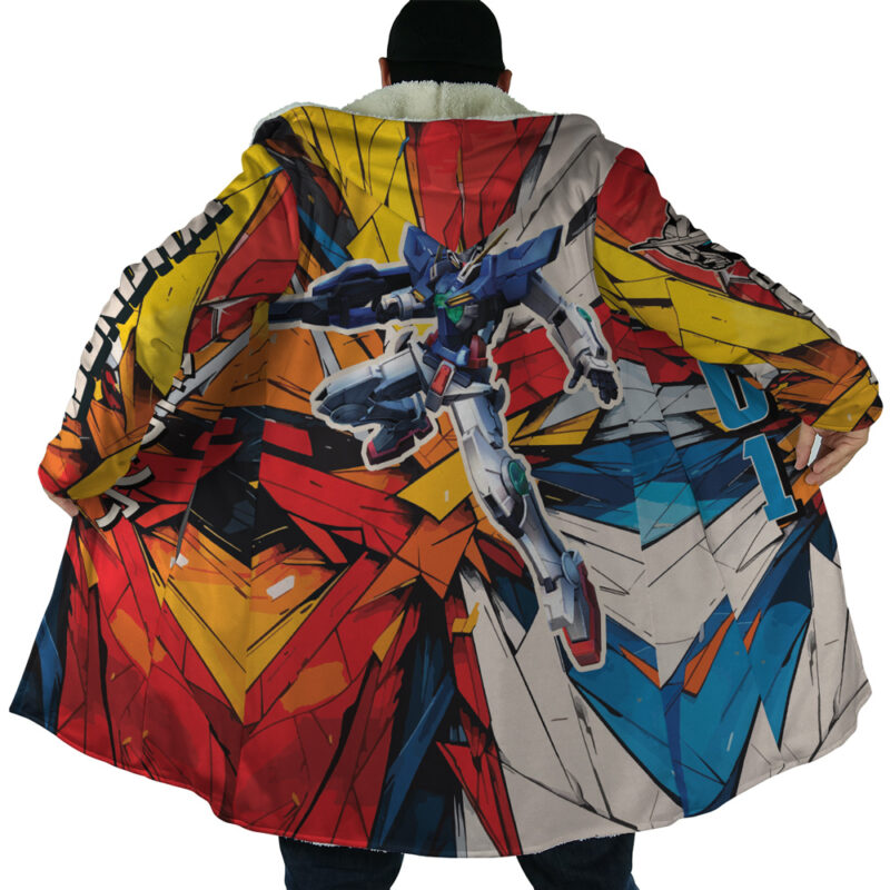 Trippy Exia Gundam Dream Cloak Coat - Image 6