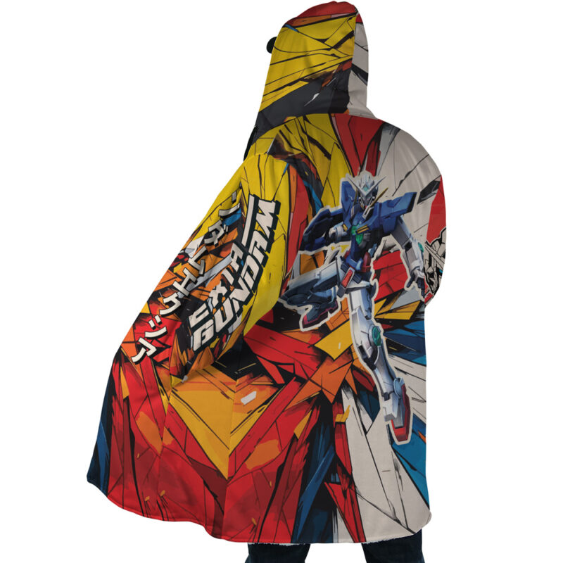 Trippy Exia Gundam Dream Cloak Coat - Image 4