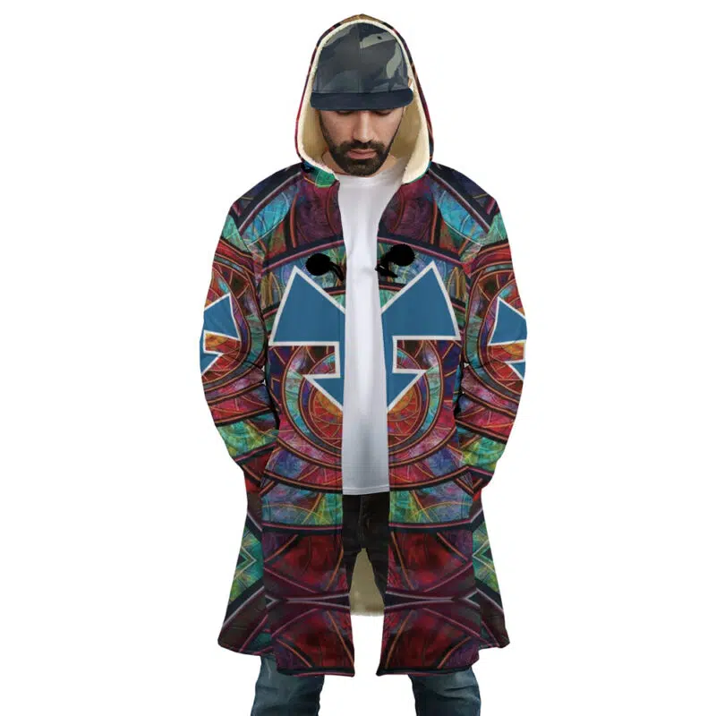 Trippy Guido Mista Six Bullets Jojo’s Bizarre Adventure Dream Cloak Coat - Image 3